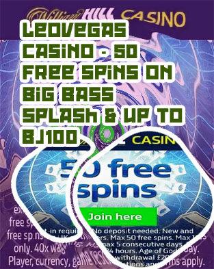 William hill online casino free spins